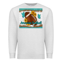 Oatmeal Heather american football and butterfly mousepad Premium Sweatshirt - BundleAndBundleShop