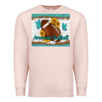 Pale Pink american football and butterfly mousepad Premium Sweatshirt - BundleAndBundleShop