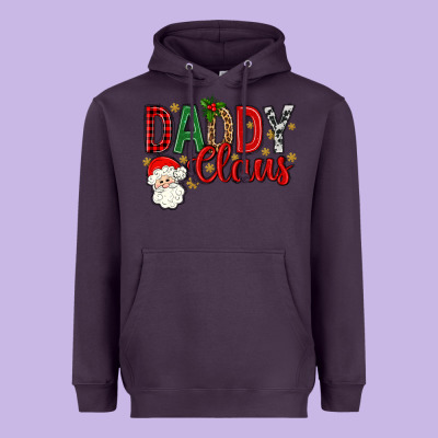 Western Daddy Claus Heavyweight Hoodie Designed By Bundleandbundleshop