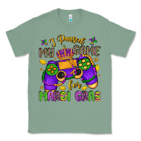 Sage i paused my game for mardi gras Classic Tee - LillyAllenDesigns
