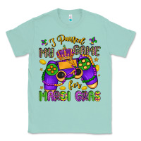 Seafoam i paused my game for mardi gras Classic Tee - LillyAllenDesigns