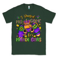 Sports Green i paused my game for mardi gras Classic Tee - LillyAllenDesigns