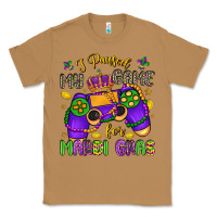 Toasted Coconut i paused my game for mardi gras Classic Tee - LillyAllenDesigns