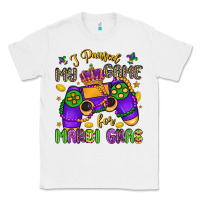 White i paused my game for mardi gras Classic Tee - LillyAllenDesigns