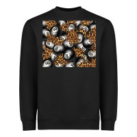 Black pool with leopard tumbler tbs Heavyweight Sweatshirt - TumblerDesignByShophia