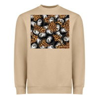 Mushroom pool with leopard tumbler tbs Heavyweight Sweatshirt - TumblerDesignByShophia