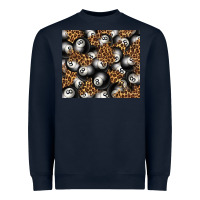 Navy pool with leopard tumbler tbs Heavyweight Sweatshirt - TumblerDesignByShophia