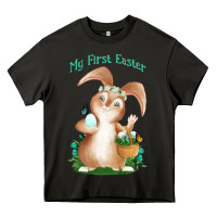 Asphalt Babies First Easter Boys Heavy Core Tee - Jasminsmagicworld