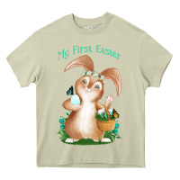 Mossy Babies First Easter Boys Heavy Core Tee - Jasminsmagicworld