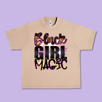 Black Girl Magic Urban Heavy Tee Designed By Artiststas