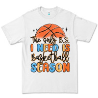 White the only b.s. i need is basketball season Premium Tee - MaliasSmallBusiness