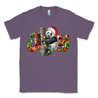 Lavender panda joy christmas Classic Tee - LillyAllenDesigns