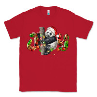 Red panda joy christmas Classic Tee - LillyAllenDesigns