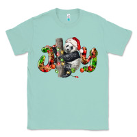 Seafoam panda joy christmas Classic Tee - LillyAllenDesigns