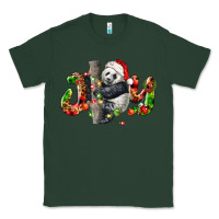 Sports Green panda joy christmas Classic Tee - LillyAllenDesigns