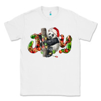 White panda joy christmas Classic Tee - LillyAllenDesigns