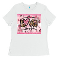 White love like jesus Ladies Tee - MaliasSmallBusiness