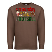 Chestnut on sunday we watch football Premium Sweatshirt - BundleAndBundleShop