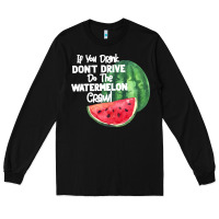 Black Watermelon Crawl Long Sleeve Tee - Bettercallsaul