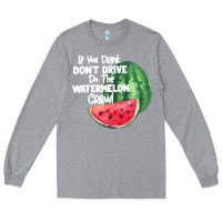 Heather Grey Watermelon Crawl Long Sleeve Tee - Bettercallsaul