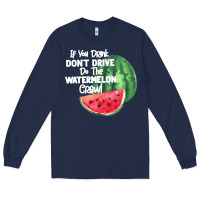 Navy Watermelon Crawl Long Sleeve Tee - Bettercallsaul