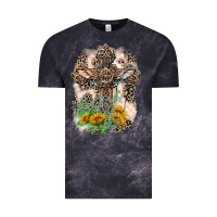Cloud Black Western with Crosses Vintage Tee - LillyAllenDesigns