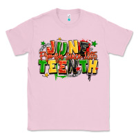 Bubblegum Pink juneteenth free ish since 1865 Classic Tee - LillyAllenDesigns