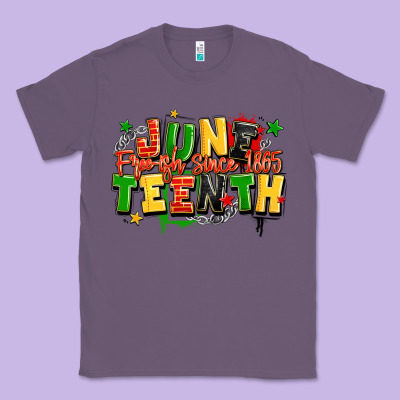 Juneteenth Free Ish Since 1865 Classic Tee Designed By Lillyallendesigns