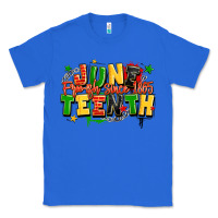 True Royal juneteenth free ish since 1865 Classic Tee - LillyAllenDesigns