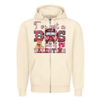 Sandshell i've got a bus full of valentine Zipper Hoodie - OliviaCreatesArt
