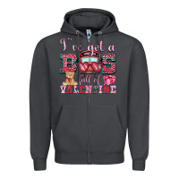 Smoke i've got a bus full of valentine Zipper Hoodie - OliviaCreatesArt