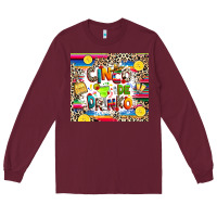 Burgundy Cinco de drinko Long Sleeve Tee - RanaPortraitStore