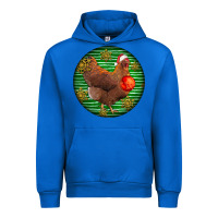 Cobalt new hampshire red chicken christmas Urban Hoodie - LillyAllenDesigns