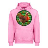 Fuchsia Pink new hampshire red chicken christmas Urban Hoodie - LillyAllenDesigns