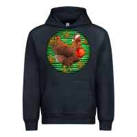 Navy new hampshire red chicken christmas Urban Hoodie - LillyAllenDesigns
