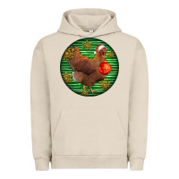Pigment French Oak new hampshire red chicken christmas Urban Hoodie - LillyAllenDesigns