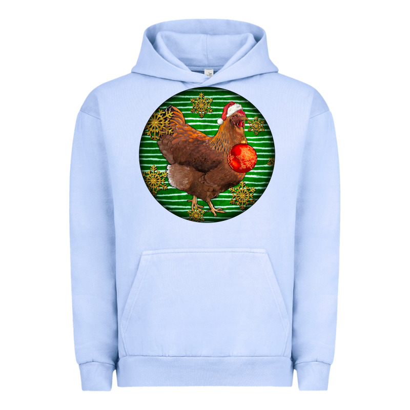New Hampshire Red Chicken Christmas Urban Hoodie by LillyAllenDesigns | Teevron