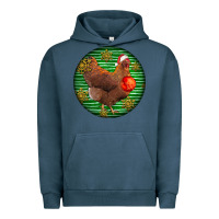 Pigment Midnight Navy new hampshire red chicken christmas Urban Hoodie - LillyAllenDesigns