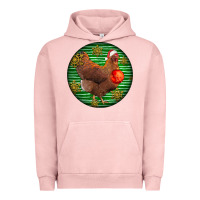 Pigment Salmon new hampshire red chicken christmas Urban Hoodie - LillyAllenDesigns