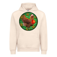 Sandshell new hampshire red chicken christmas Urban Hoodie - LillyAllenDesigns