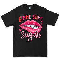 Black gimme some sugar Premium Tee - MaliasSmallBusiness