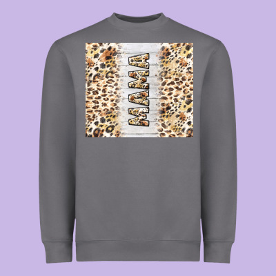 Mother's Day Mama Leopard Tumbler Tbs Heavyweight Sweatshirt Designed By Tumblerdesignbyshophia