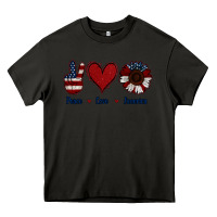 Asphalt Peace Love America Heavy Core Tee - Jasminsmagicworld