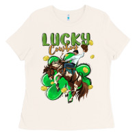 Bone lucky cowboy Ladies Tee - MaliasSmallBusiness