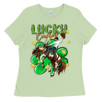 Lucky Cowboy Ladies Tee | Teevron