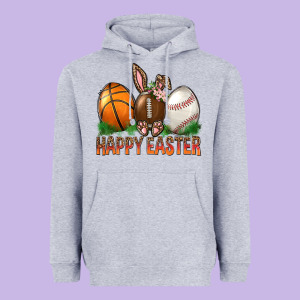 Happy Easter Sports Heavyweight Hoodie Designed By Bundleandbundleshop