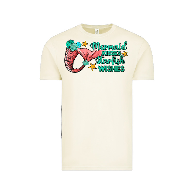 Mermaid Kisses Starfish Wishes Vintage Tee by JahusDesignShop | Teevron