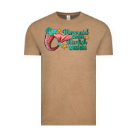 Vintage Coffee mermaid kisses starfish wishes Vintage Tee - JahusDesignShop