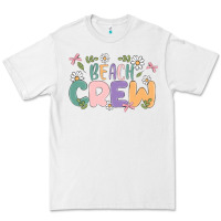 White beach crew Premium Tee - MaliasSmallBusiness