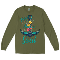 Army Green Hope is the Anchor Long Sleeve Tee - Bettercallsaul